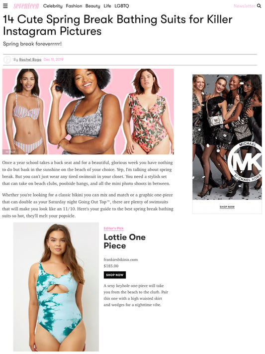 The Holidays Aren't Over Yet, But Spring Break Is Already On Our Mind