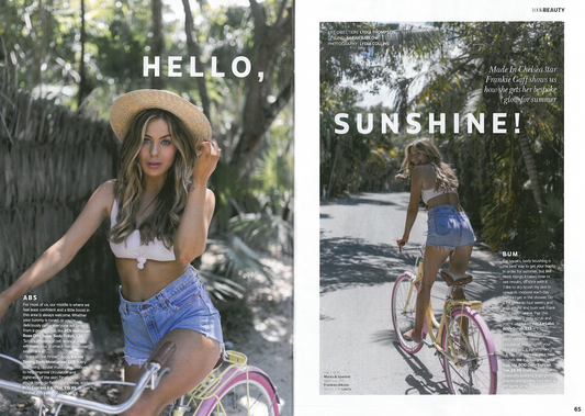 Frankie Gaff in Frankies Bikinis Greer Top in LOOK Magazine