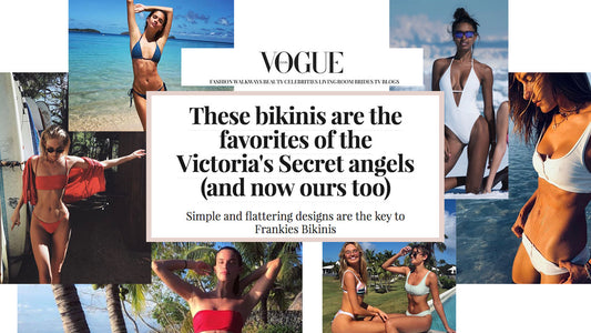 VOGUE Espana features Victoria Secret Angels in Frankies Bikinis