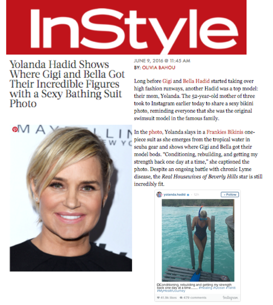 Yolanda Hadid in Frankies Bikinis Featured on InStyle.com