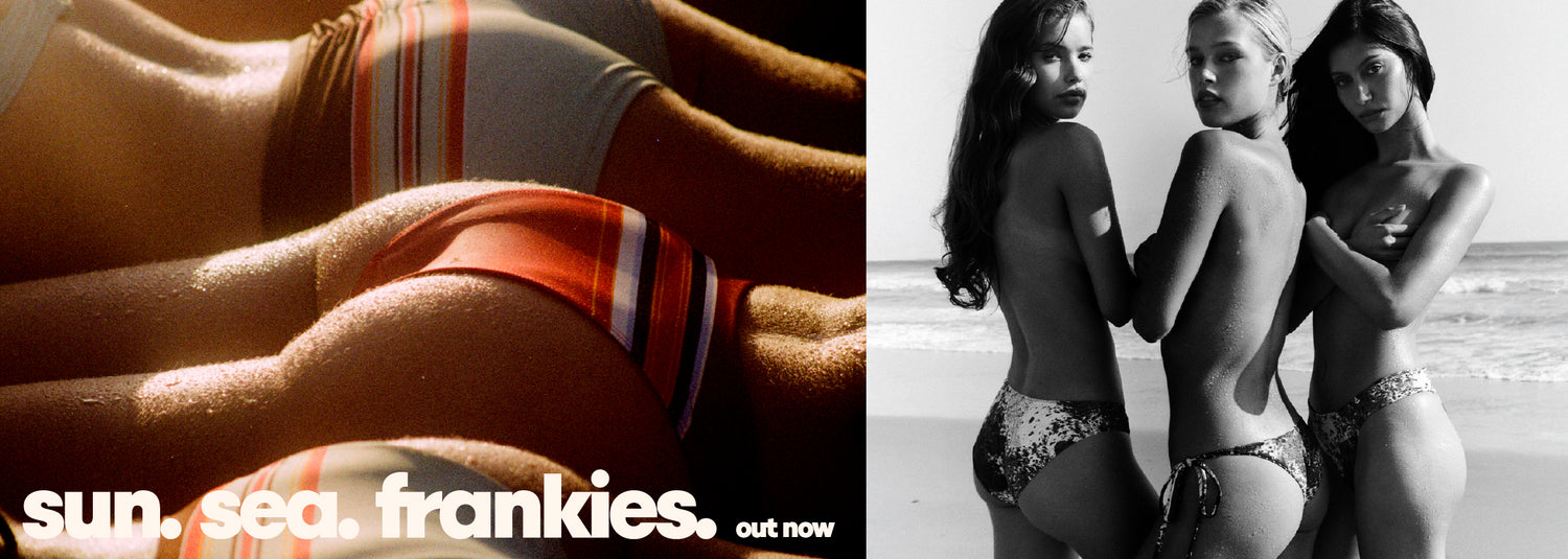 Frankies Bikinis - Resort '26 Banner
