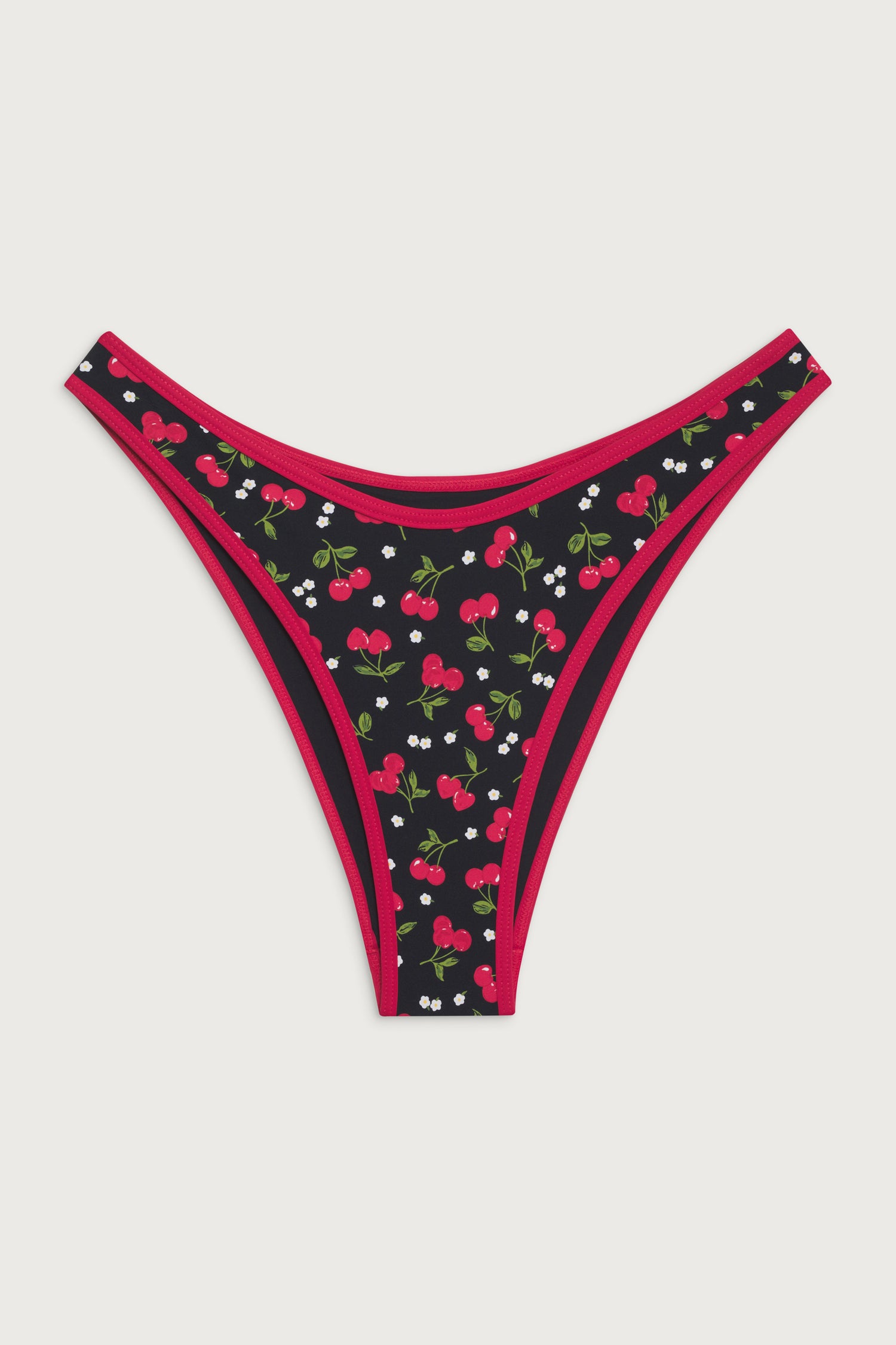 Dove Classic Bikini Bottom  Cherry Hearts