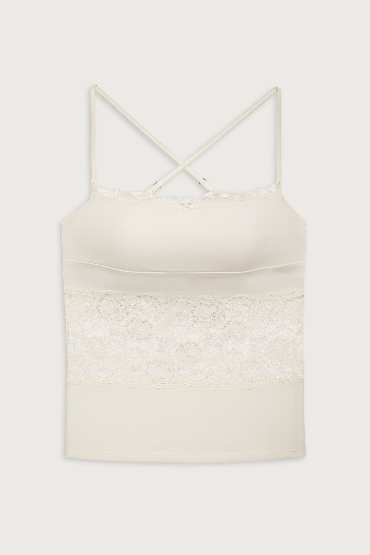 Peach Lace Camisole  Porcelain