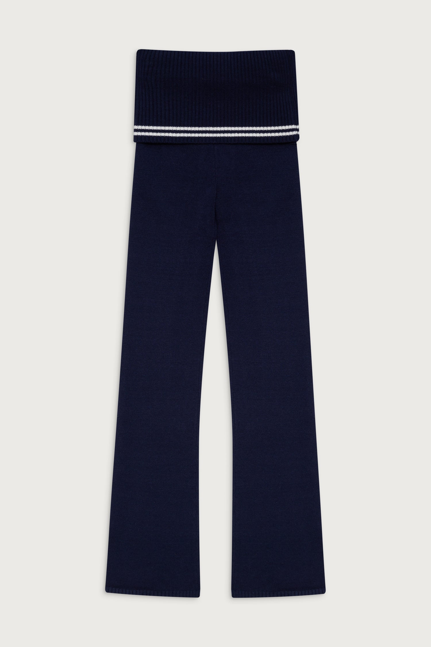 Aimee Cloud Knit Flare Pant  Starlight