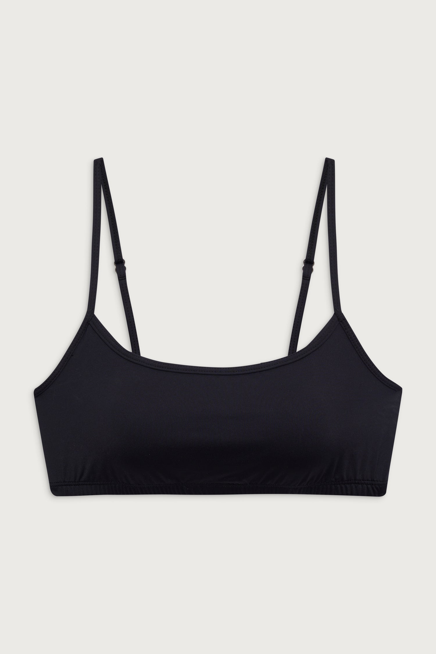 Bay View Bralette Bikini Top  Black