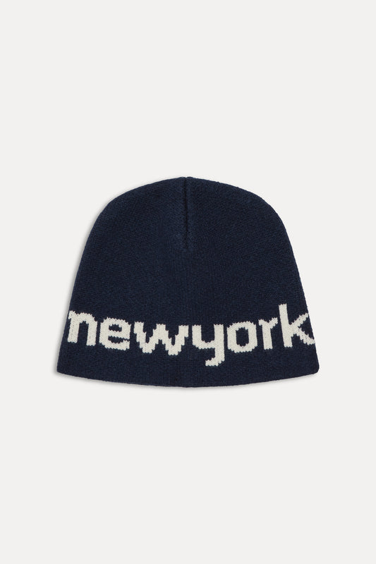 Bundle Up Cloud Knit Beanie - Steel NY by Frankies Bikinis