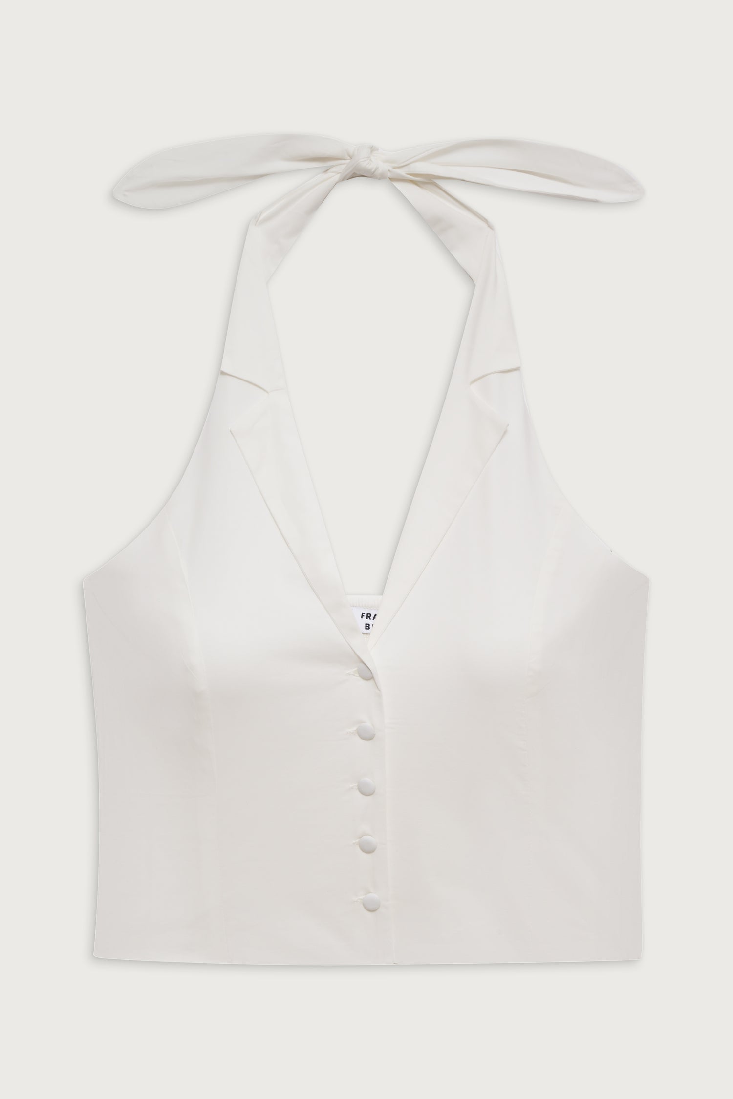 Cottage Halter  Top  White