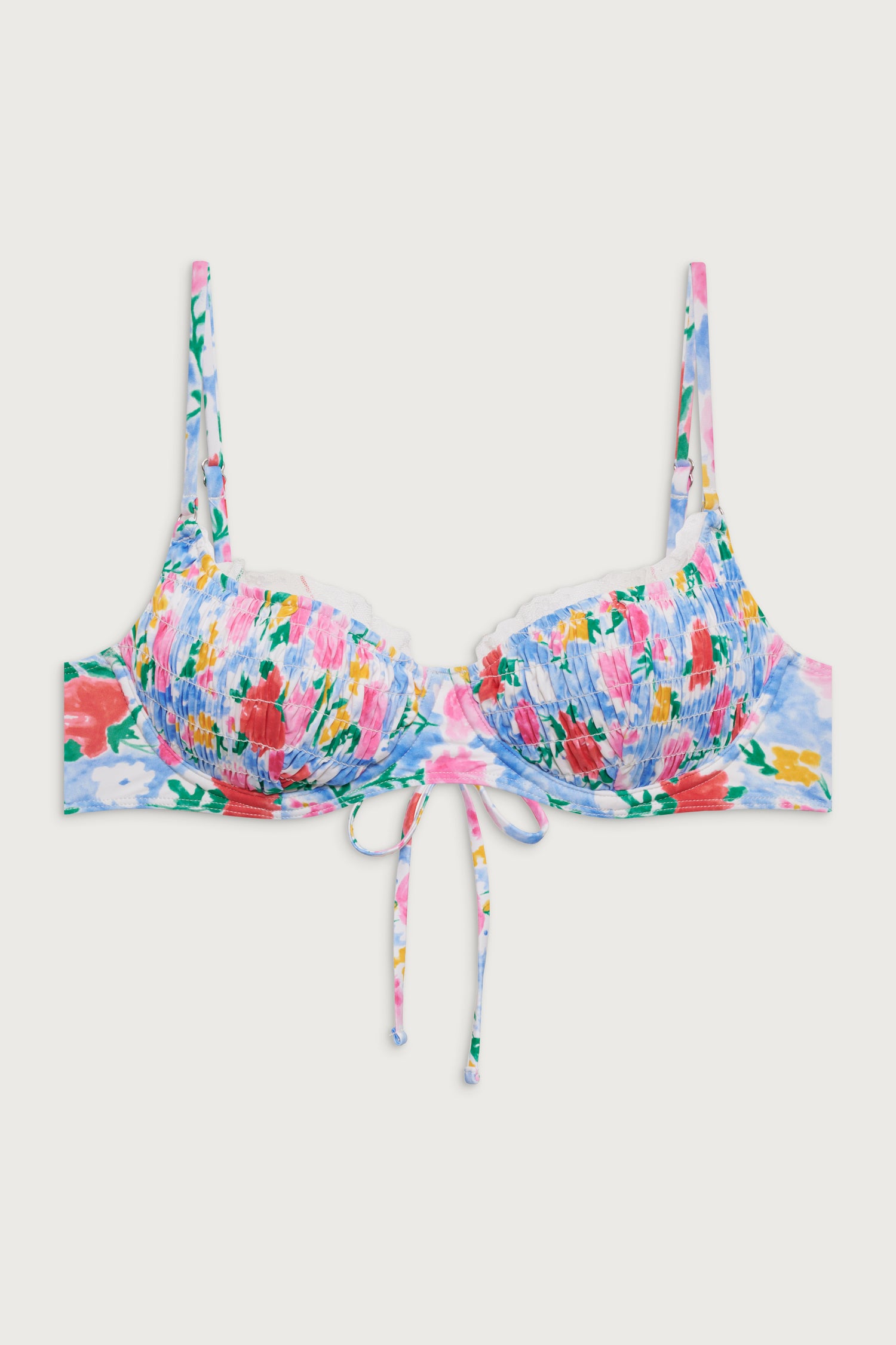 Dean Underwire Balconette Bikini Top  Painted Petals