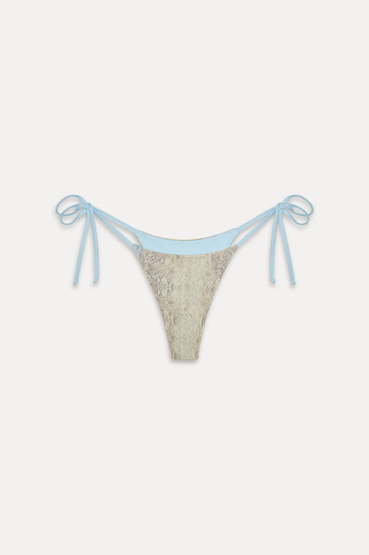Divine Bottom - Blue Python by Frankies Bikinis