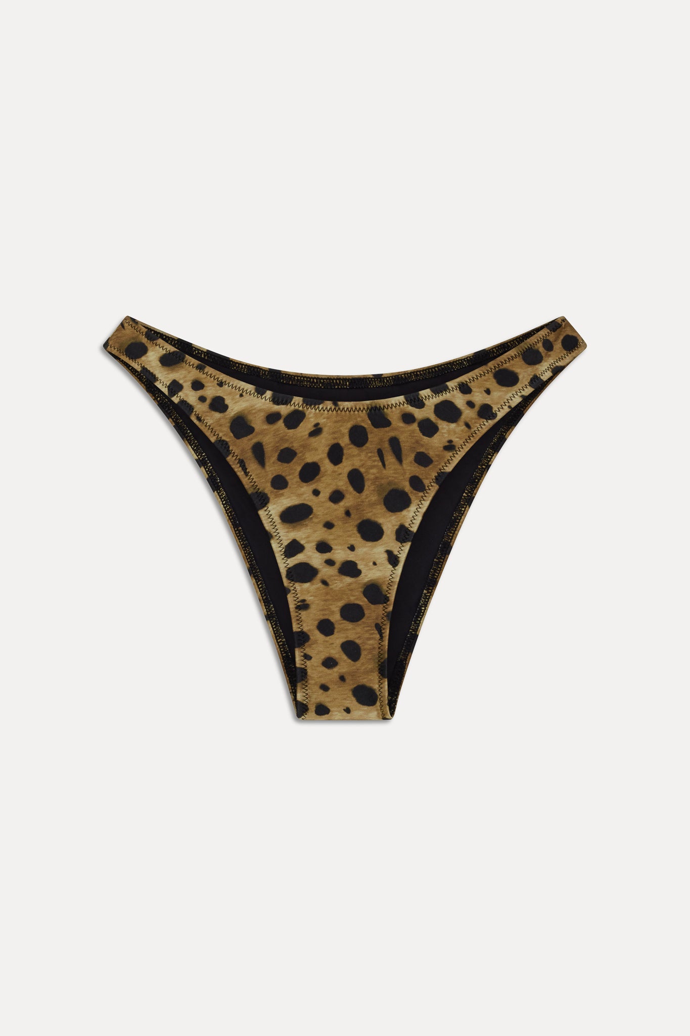 x Khy Dove Bikini Bottom  Lacey Leopard