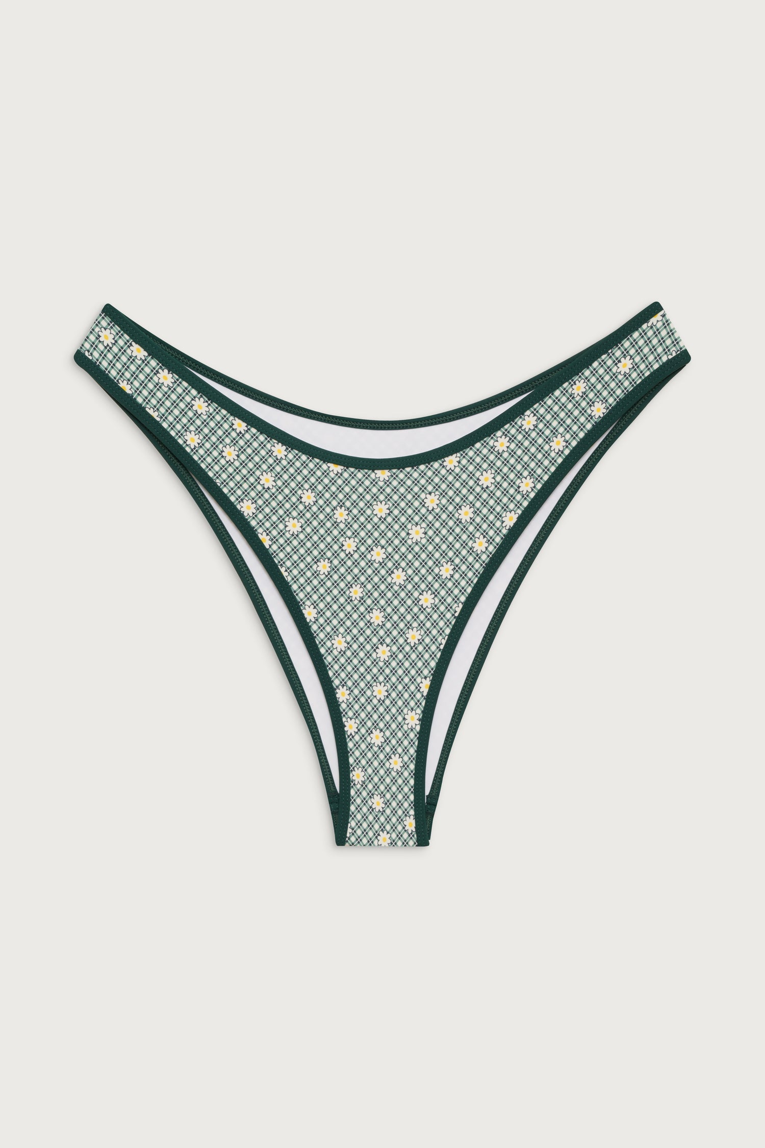 Dove Classic Gingham Bikini Bottom  Orchard Picnic