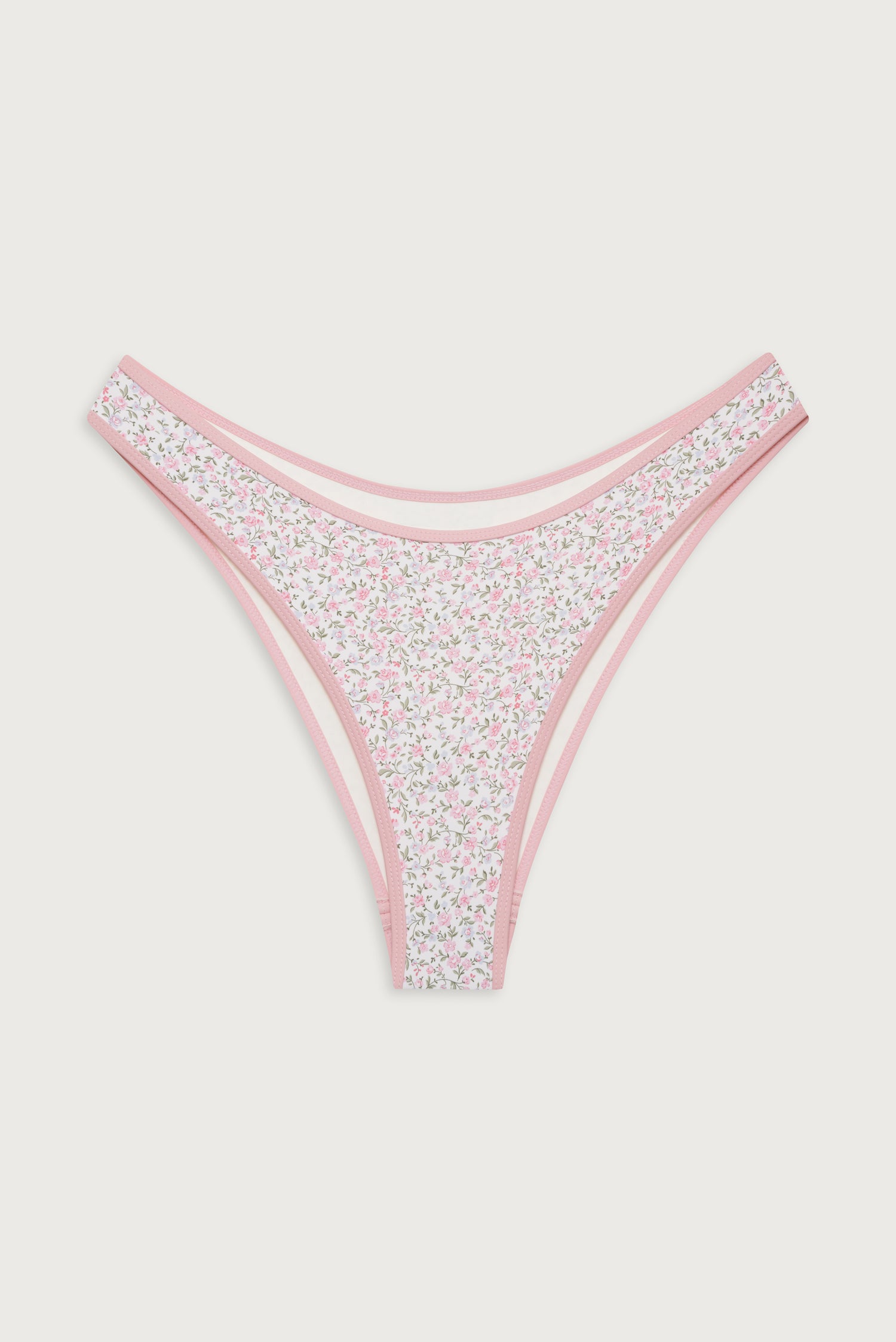 Dove Classic Floral Bikini Bottom  Baby Blanket