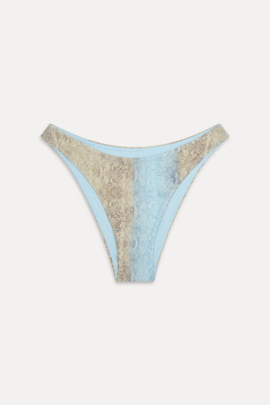 Dove Bottom - Blue Python by Frankies Bikinis