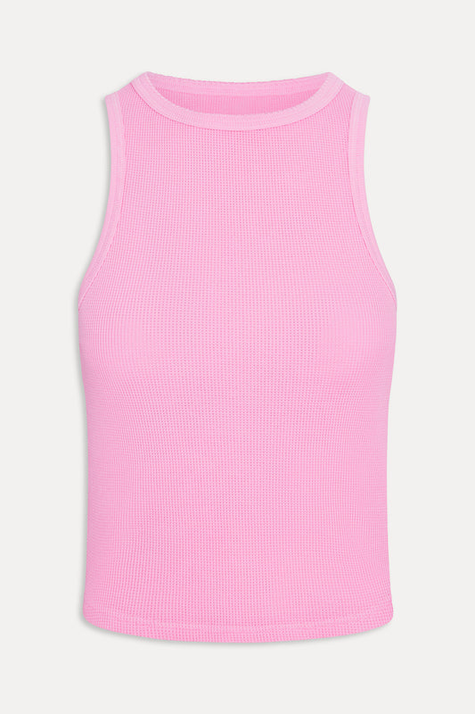 Emma Thermal Tank Top - Blush by Frankies Bikinis