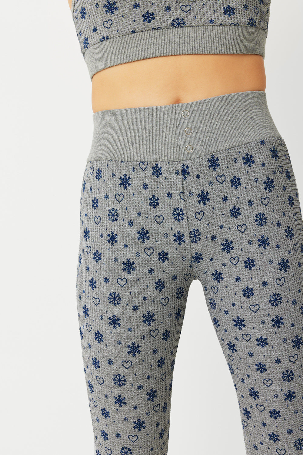 Noelle Waffle Legging  Apres Ski