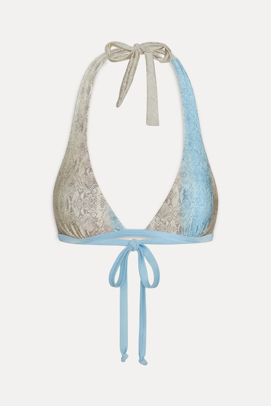 Frank Top - Blue Python by Frankies Bikinis