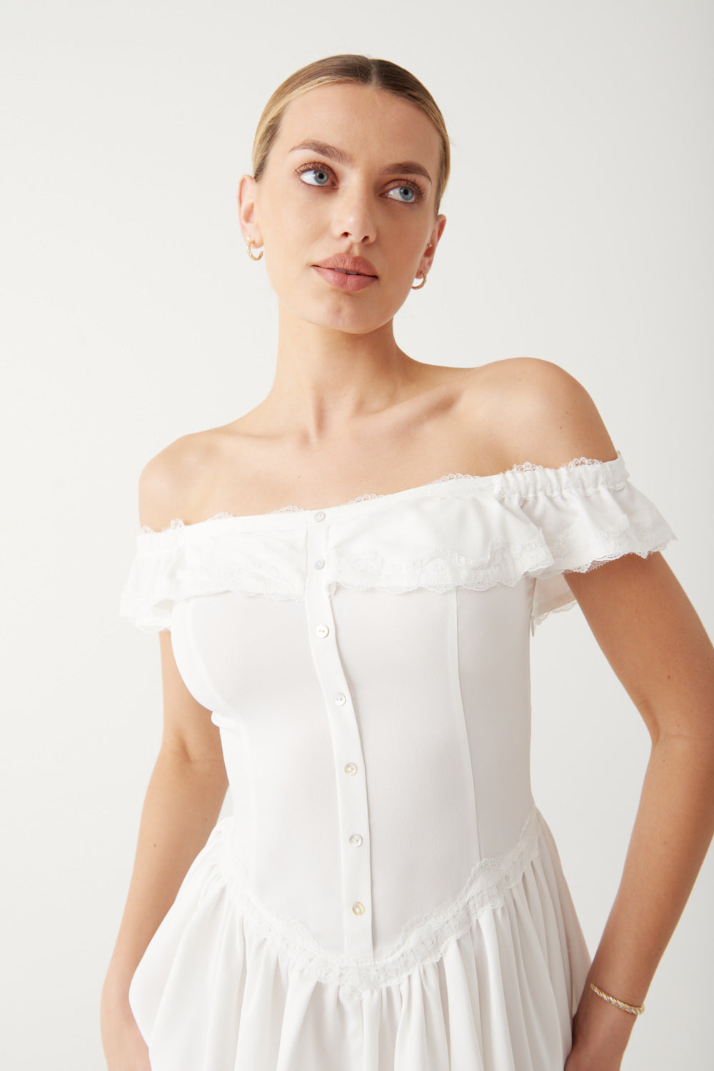 Charli Mini Dress  White