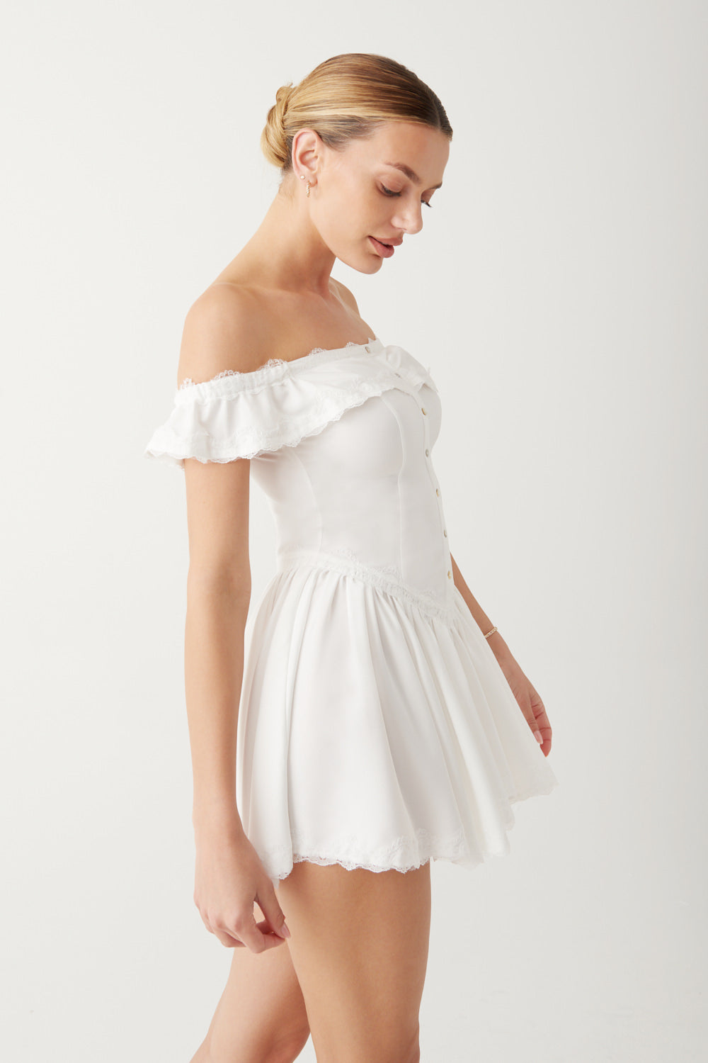 Charli Mini Dress  White