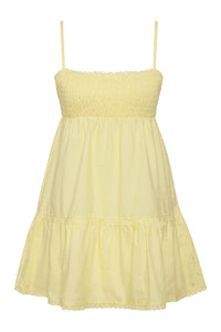 Baby Embroidered Mini Dress Honey Butter