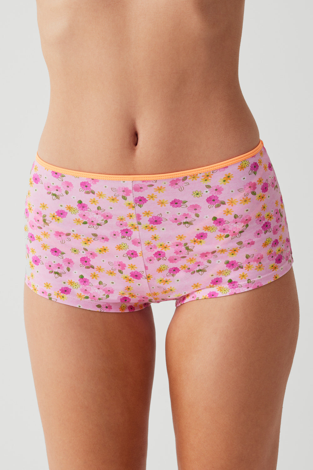 Basket Floral Booty Short  Queen's Bath