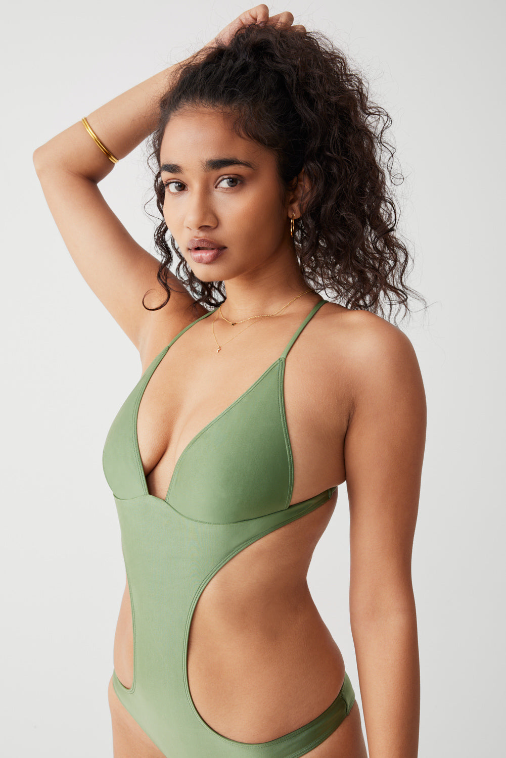 Cruise Monokini One Piece Swimsuit  Sea Moss