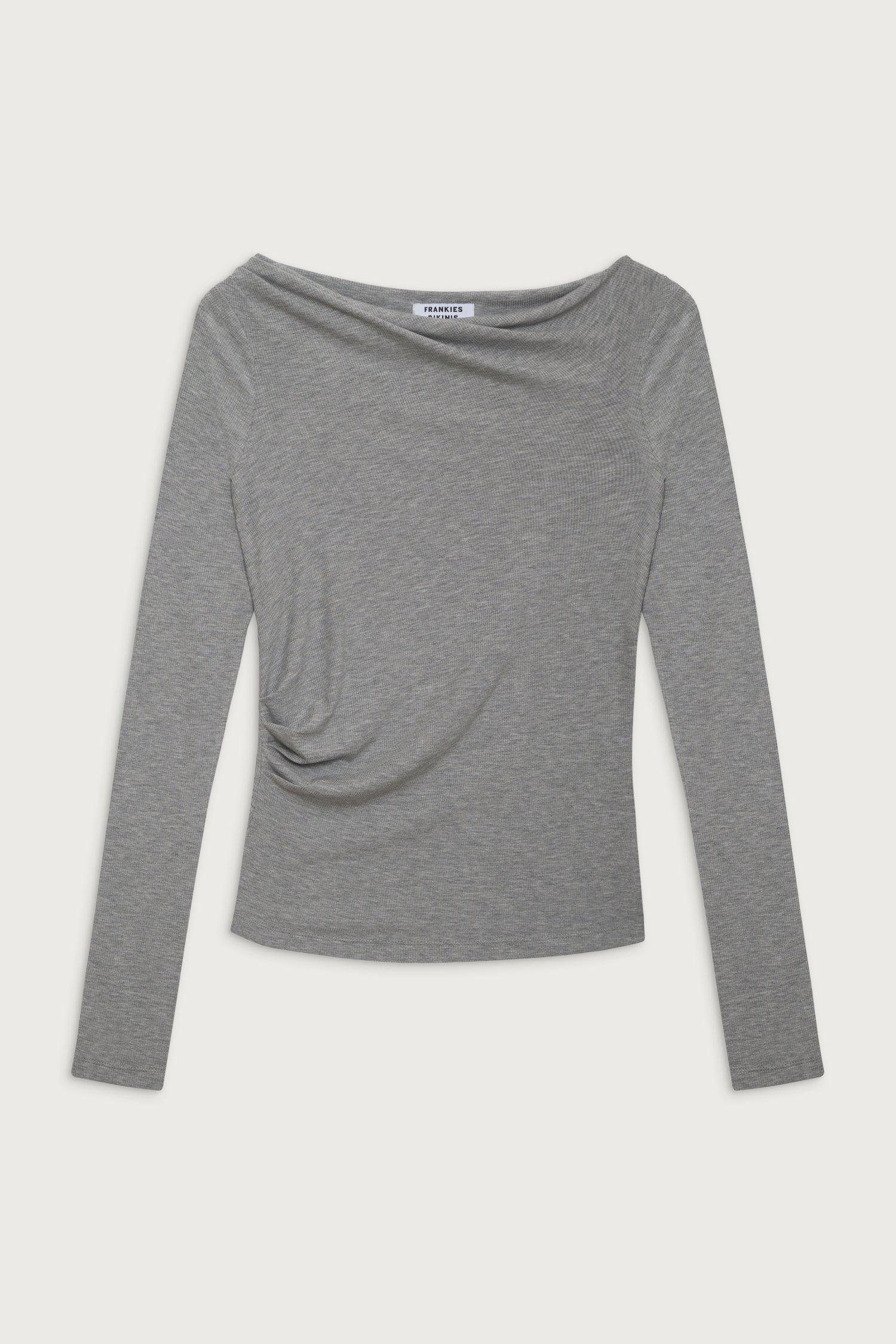 Dahlia Long Sleeve Shirt  Heather Grey