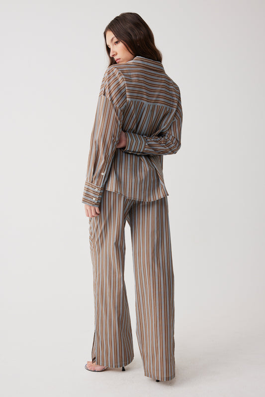 Product-Hover--Daisy striped low rise pant ocean stone