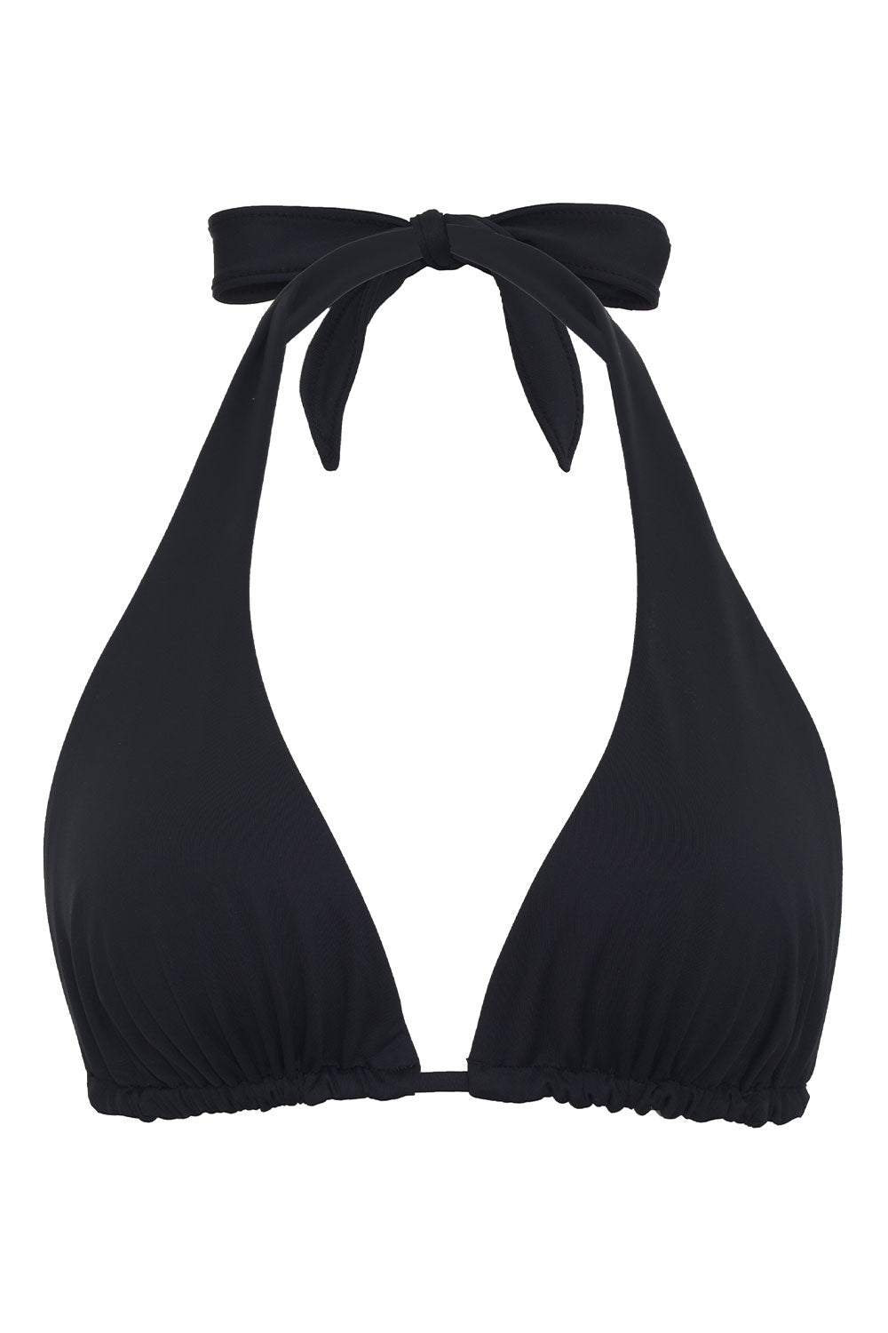 Diana Halter Bikini Top  Black