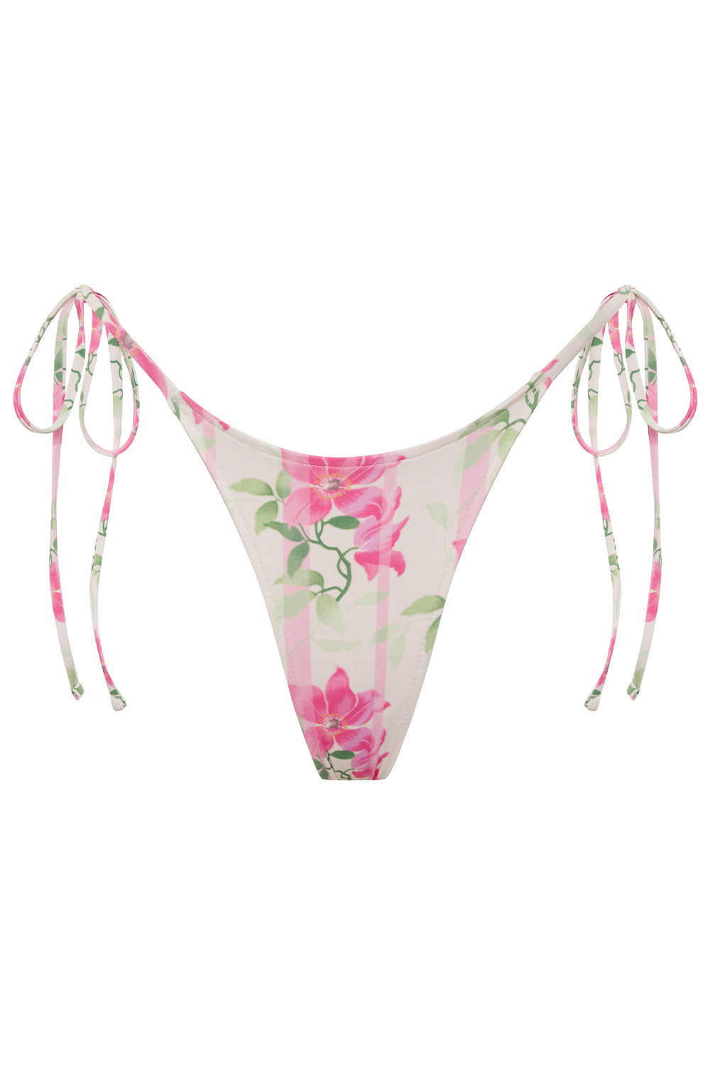 Divine Floral Skimpy Bikini Bottom - Tiger Lily