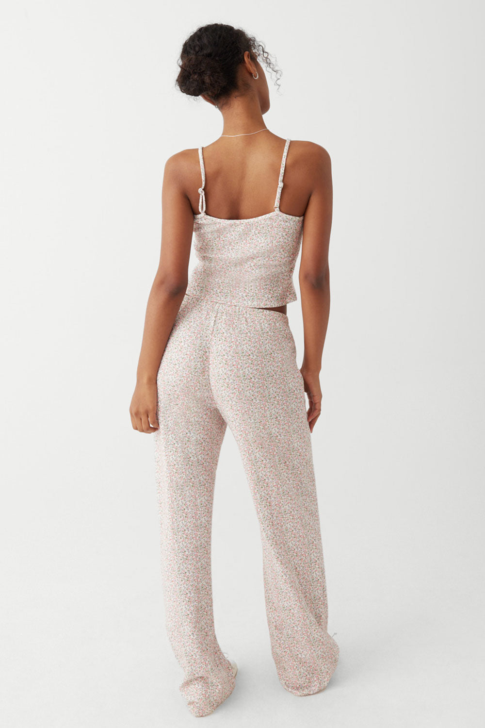 Farmhouse Floral Waffle Camisole  Baby Blanket