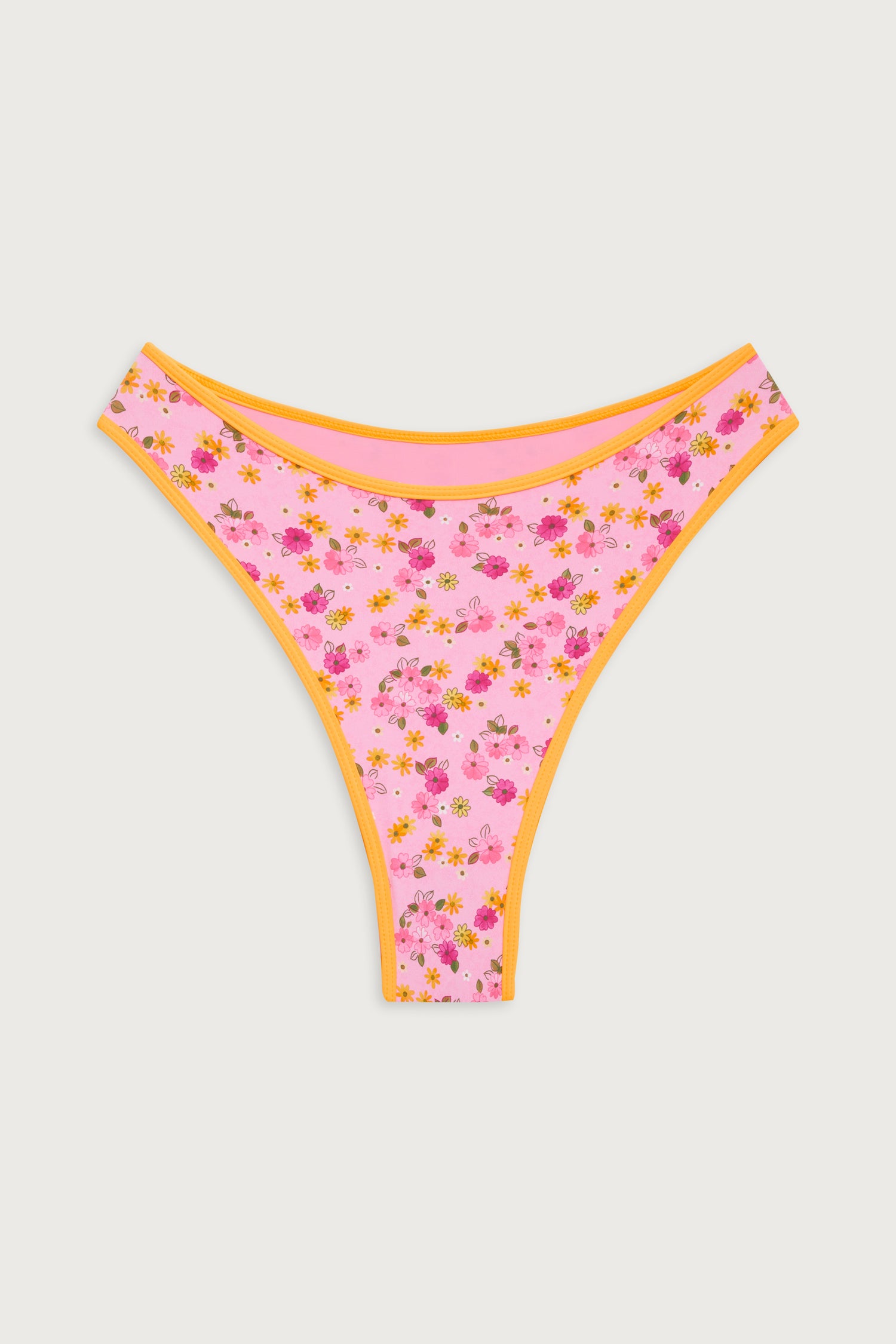 Laura High Waist Cheeky Bikini Bottom  Queen's Bath