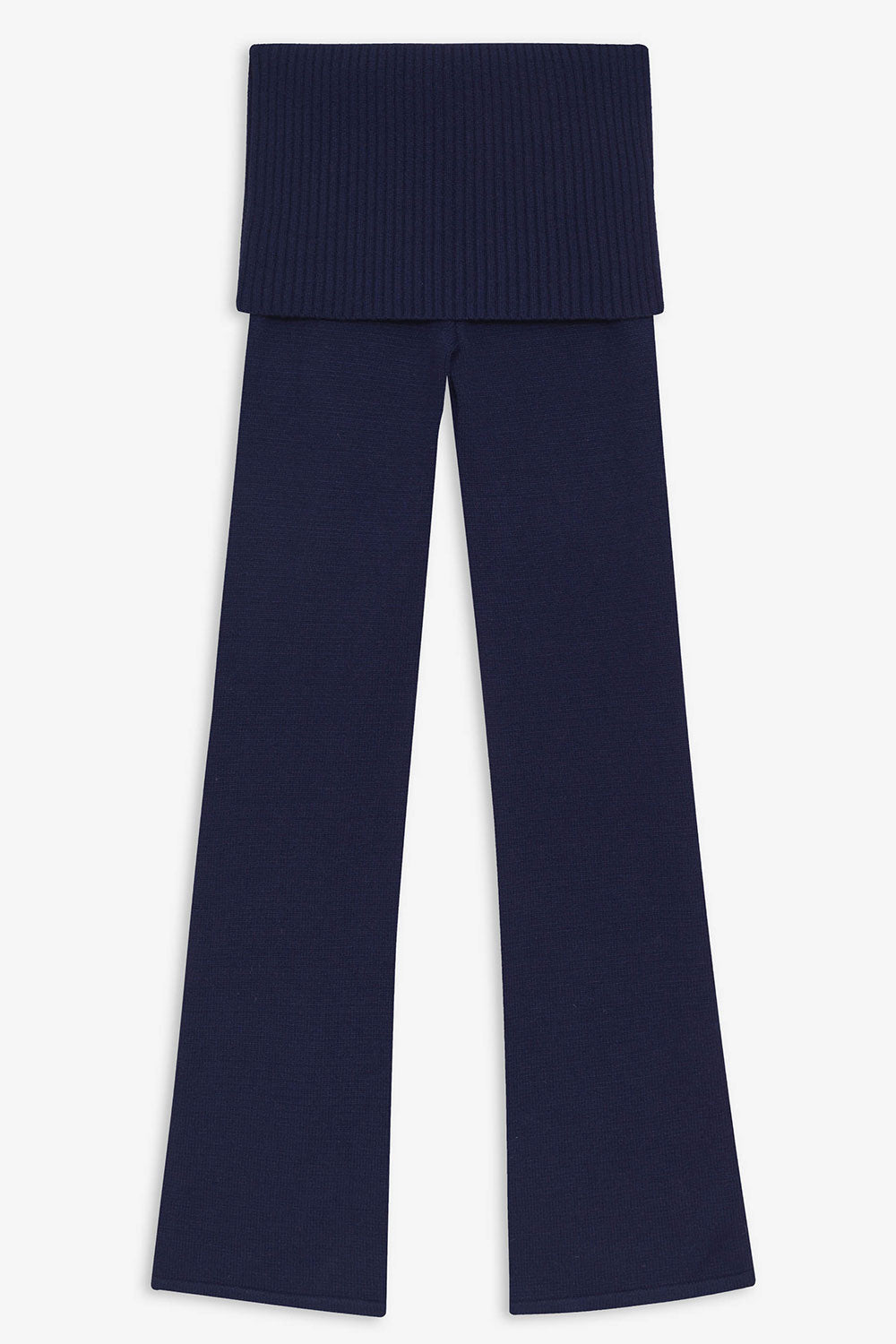 Mason Cloud Knit Flare Pant  Luna Blue
