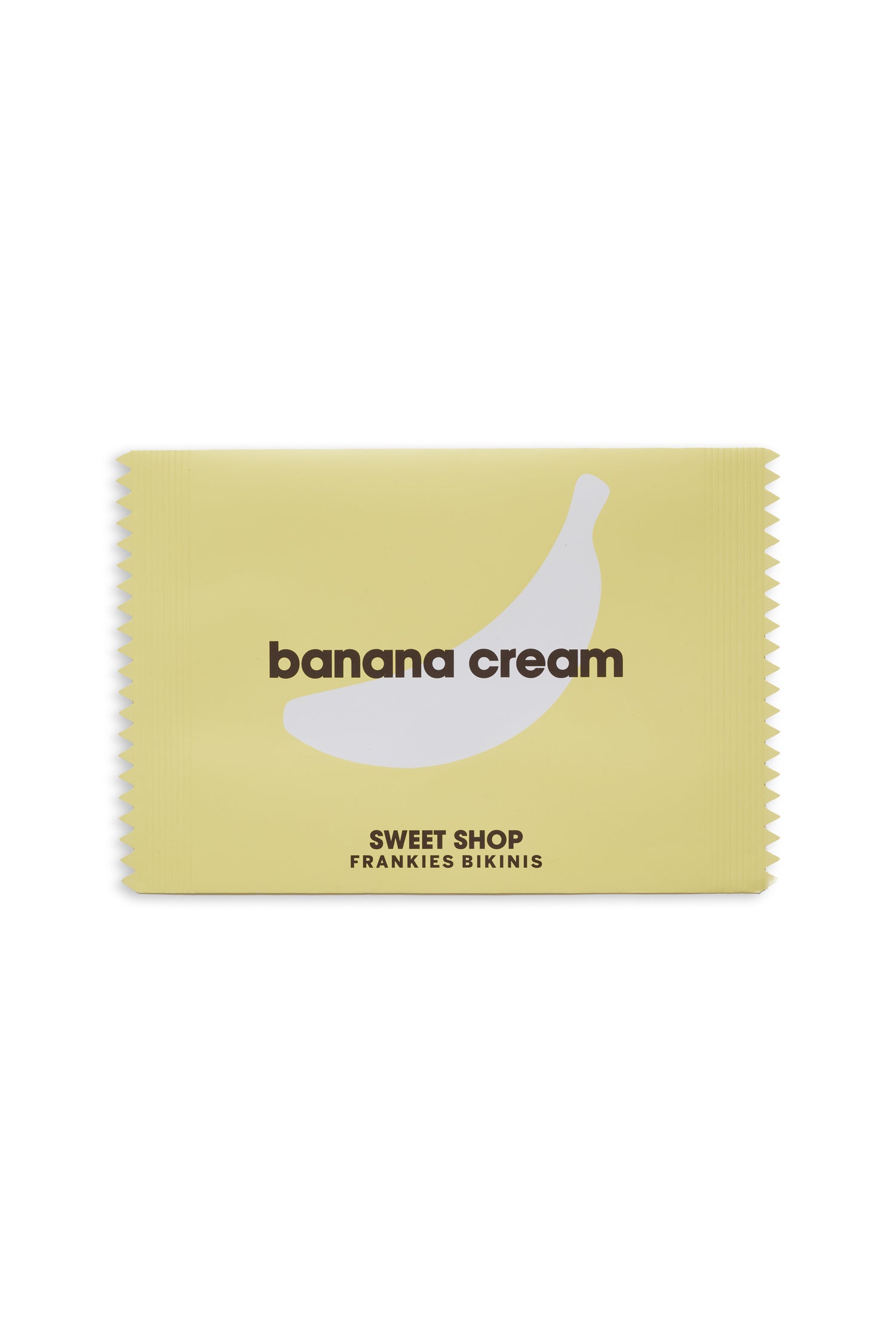 Nick Triangle Halter Bikini Top - Banana Cream