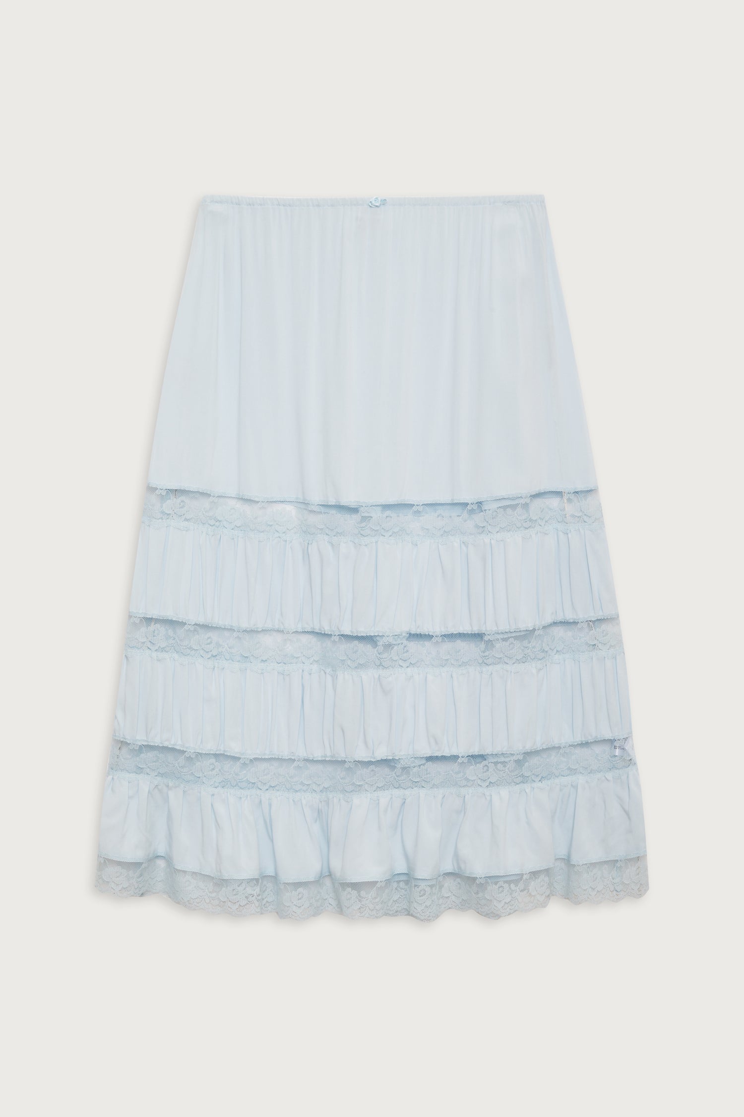 Solstice Midi Skirt - Blue Porcelain