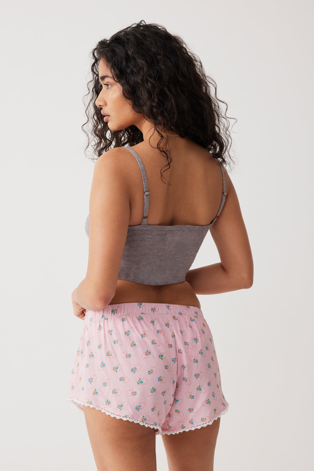 Tinsley Mini Boxer Short  Sweetheart Stripe