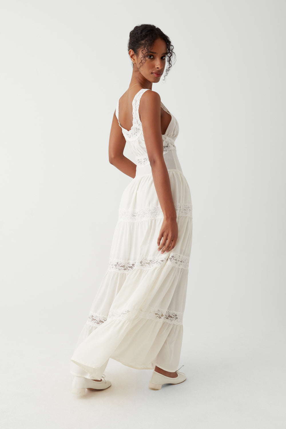 Dakota Maxi Dress  White