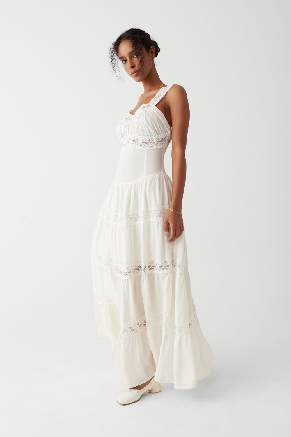 Dakota Maxi Dress  White