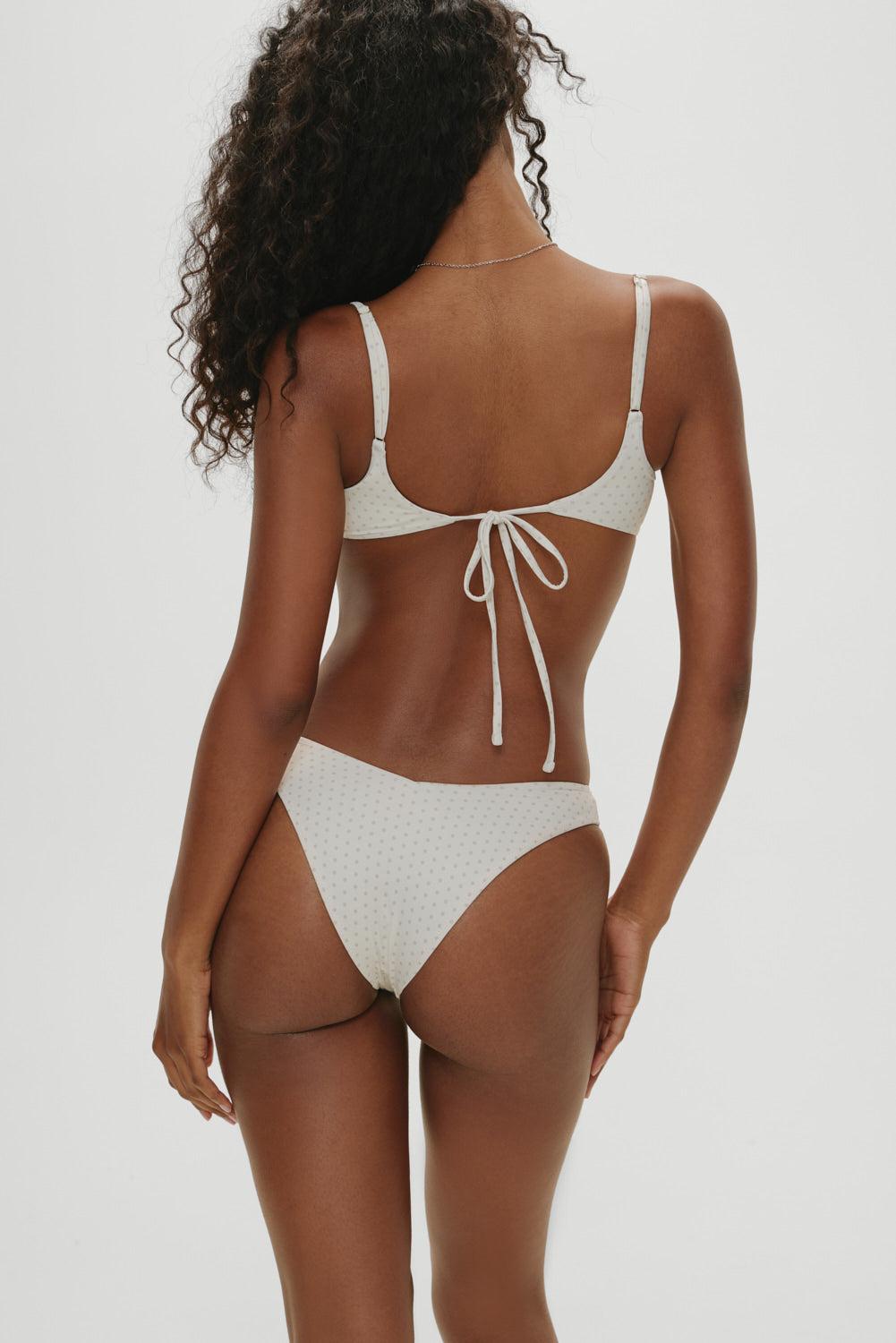 x Khy Austin Underwire Bikini Top  Pearl Dot