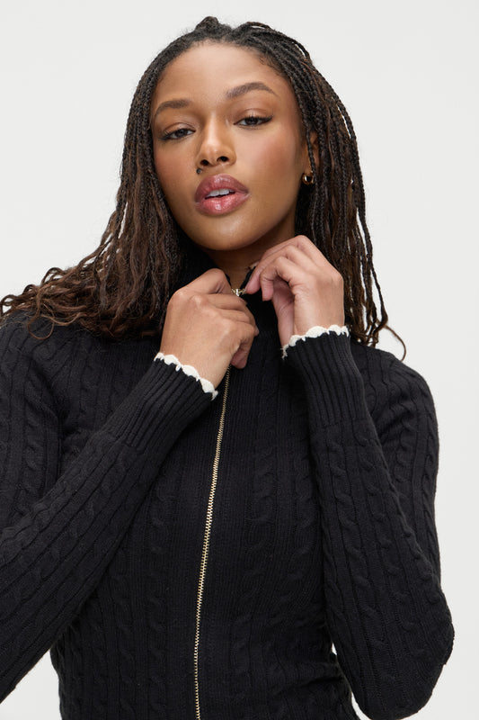 Product-Hover--Carter Cable Knit Sweater Black