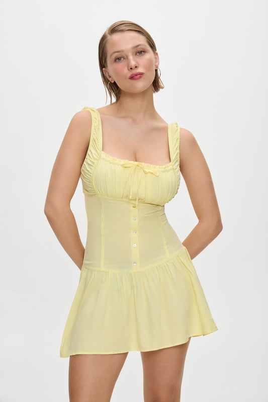 Product-Hover--Christa Mini Dress Sunflower