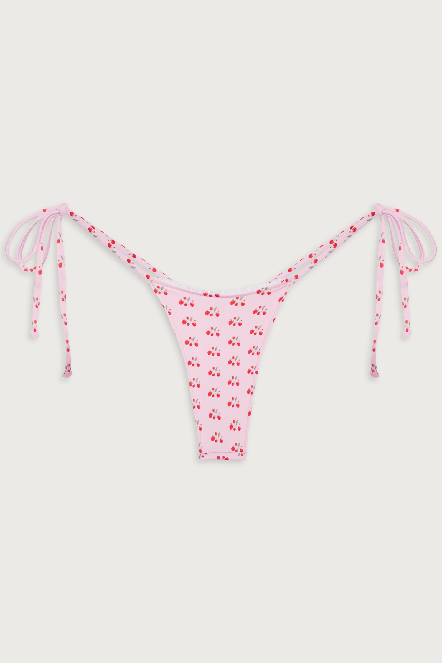 Divine Tie Side Skimpy Bikini Bottom  Baby Berry
