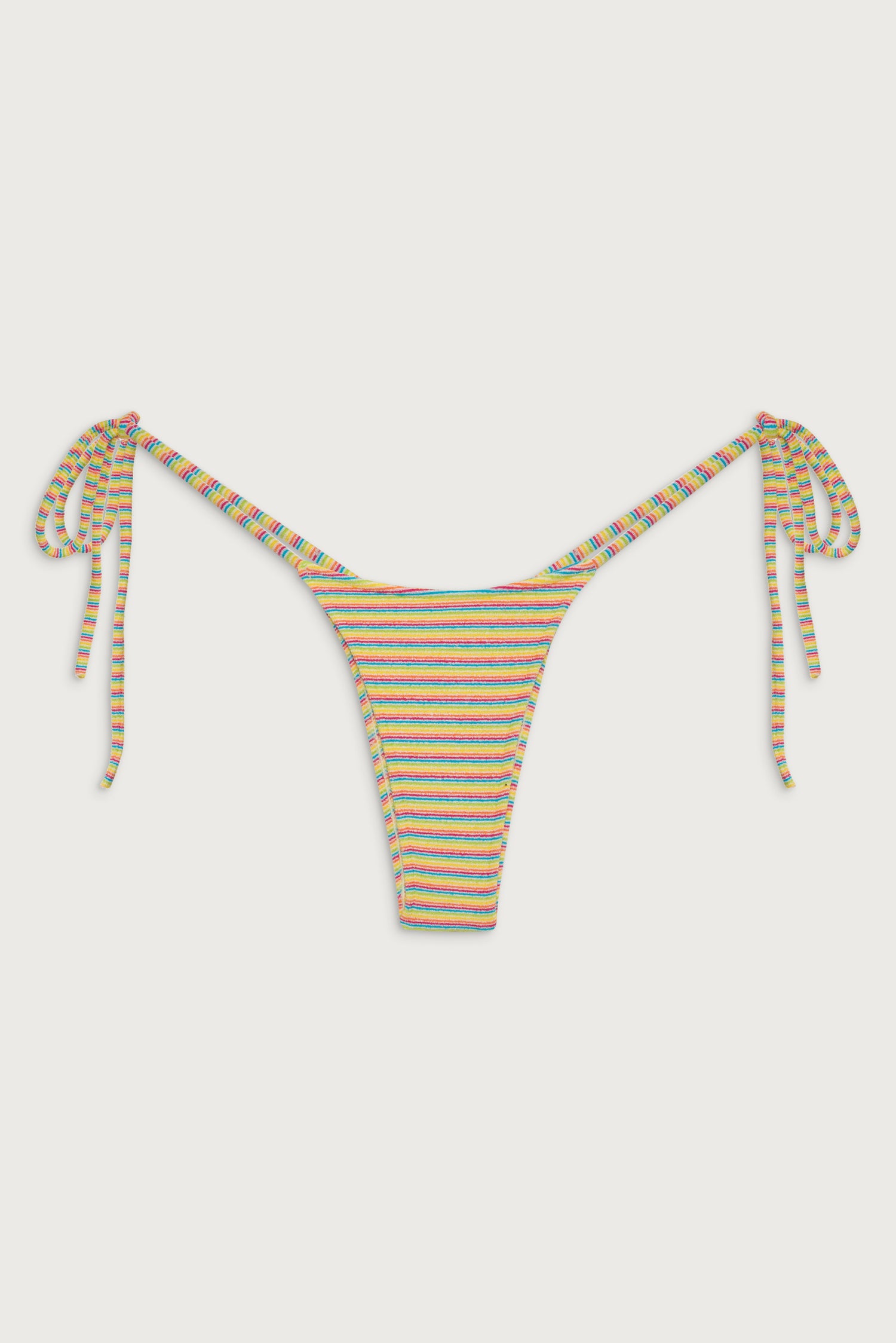 Divine Terry Skimpy Bikini Bottom  Lovers Stripe