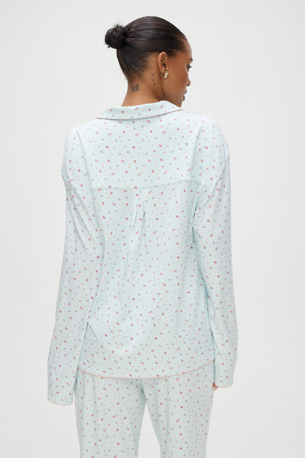 Rory Long Sleeve Sleep Shirt  Malibu Meadow