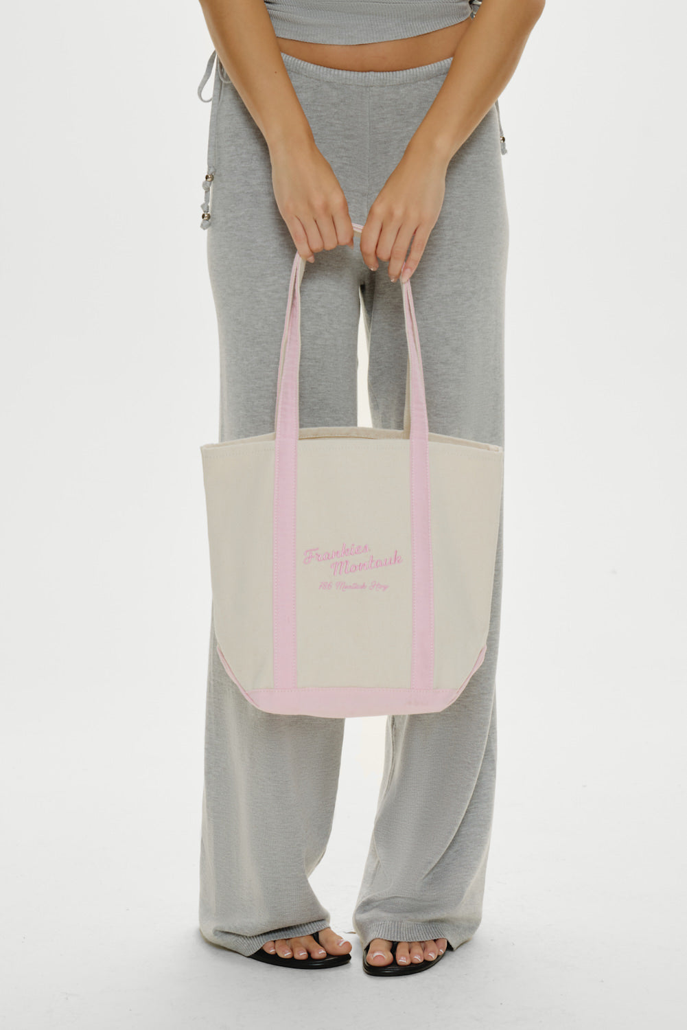 Vacation Canvas Tote Bag  Montauk