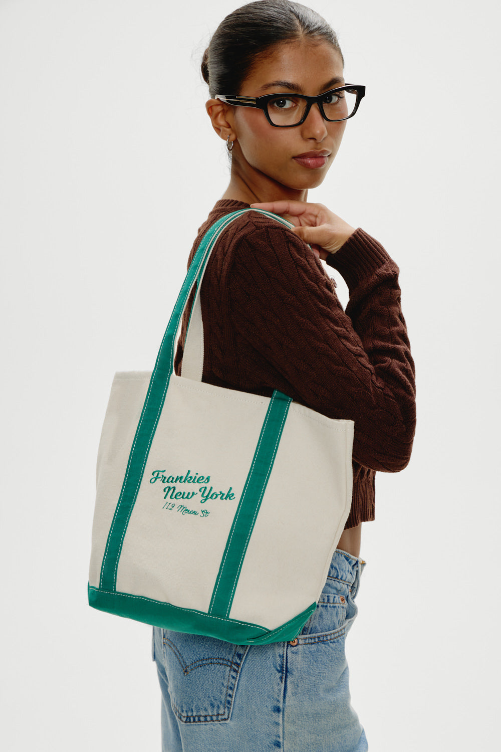 Vacation Canvas Tote Bag  New York