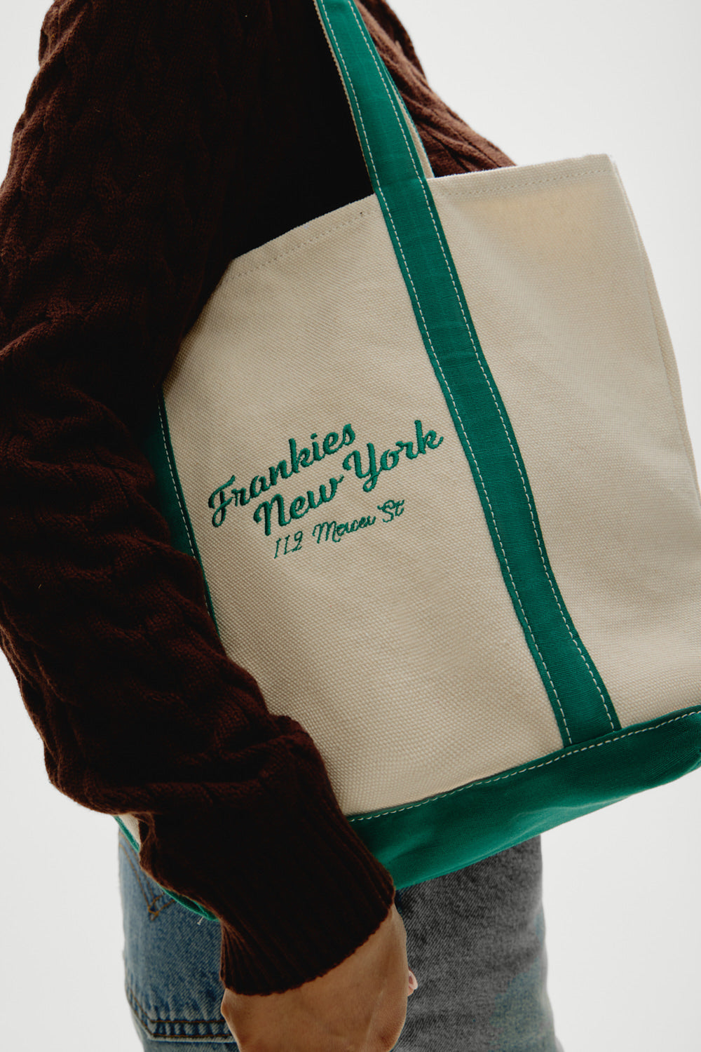 Vacation Canvas Tote Bag  New York