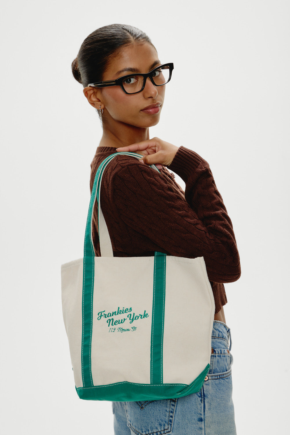 Vacation Canvas Tote Bag  New York