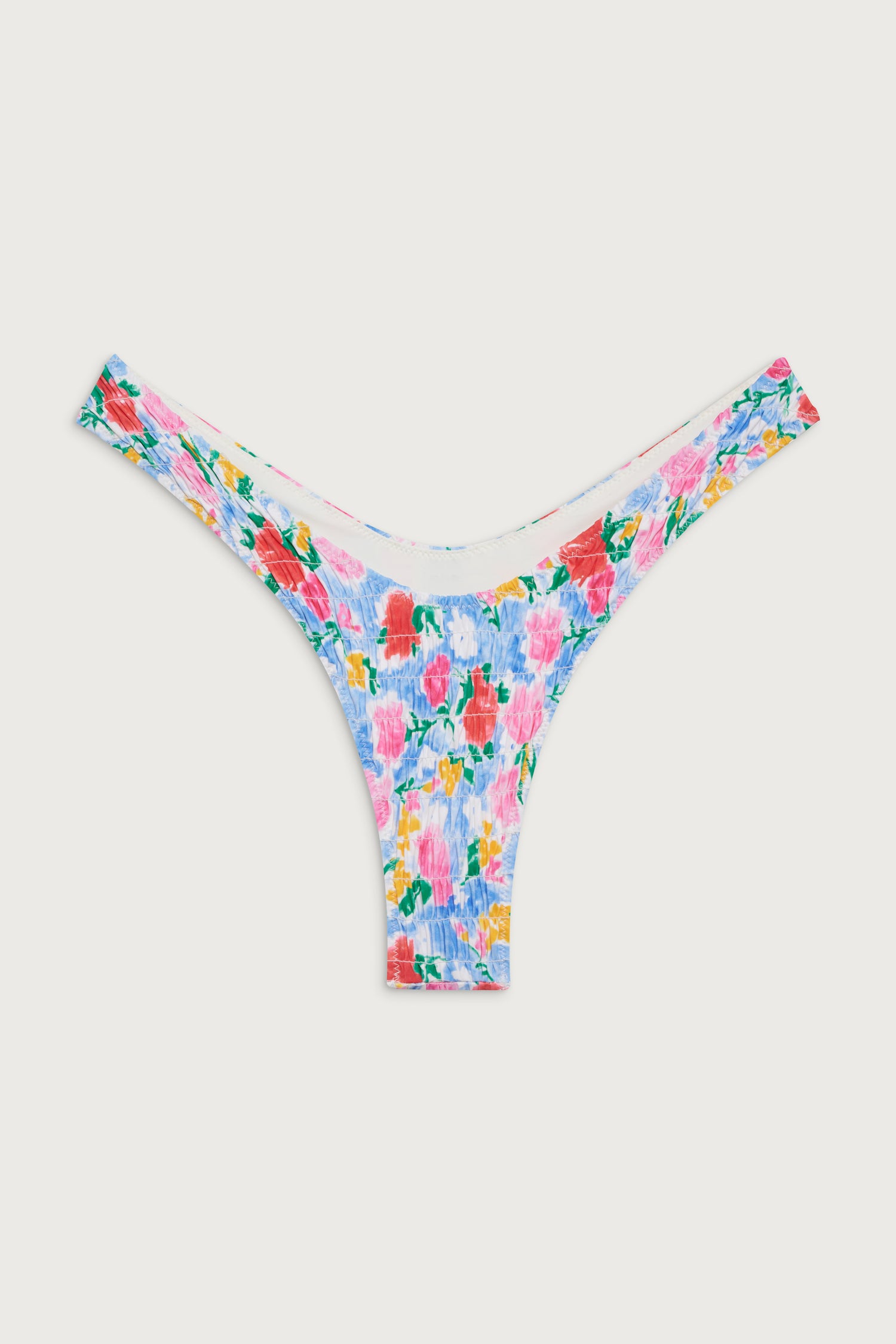 Full Moon Micro Bikini Bottom  Painted Petals