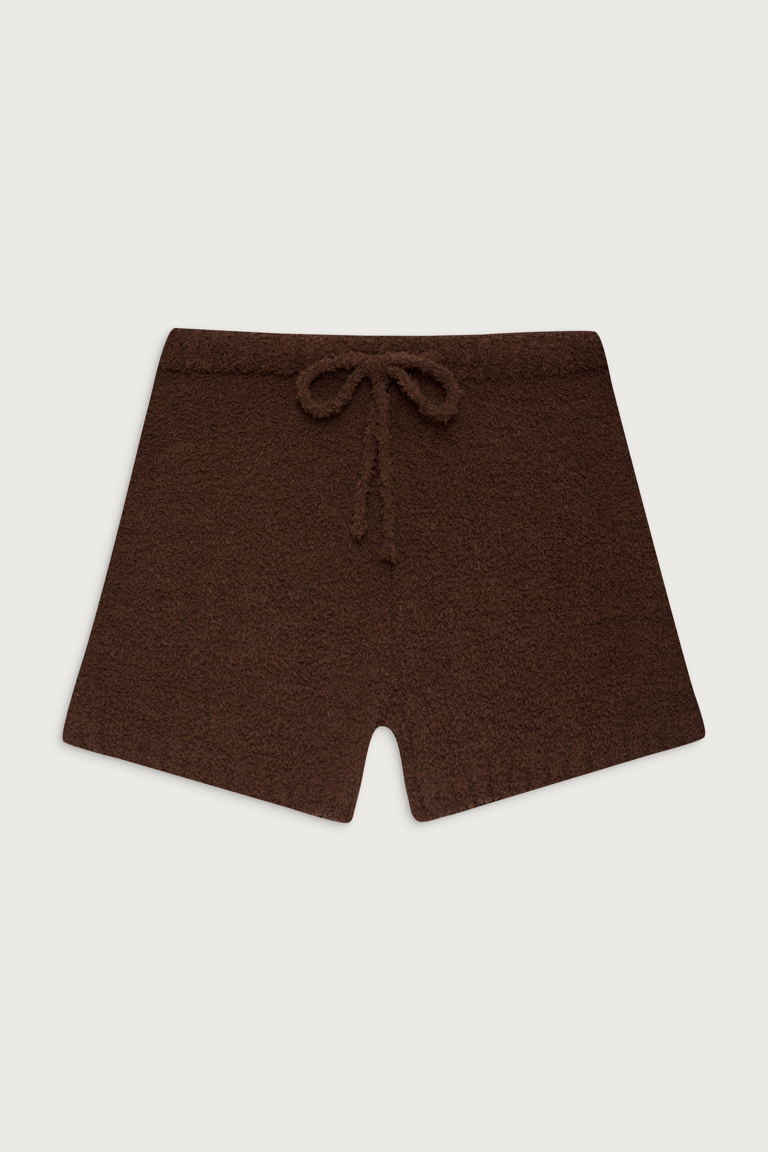 Harlowe Fuzzy Mini Short  Chocolate Lily