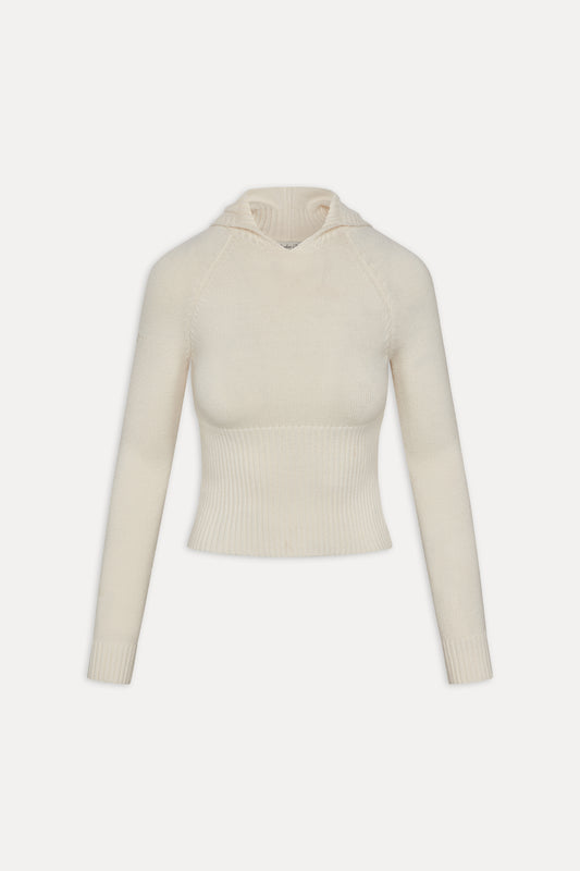 Hazel Knit Hoodie - Honeymoon by Frankies Bikinis